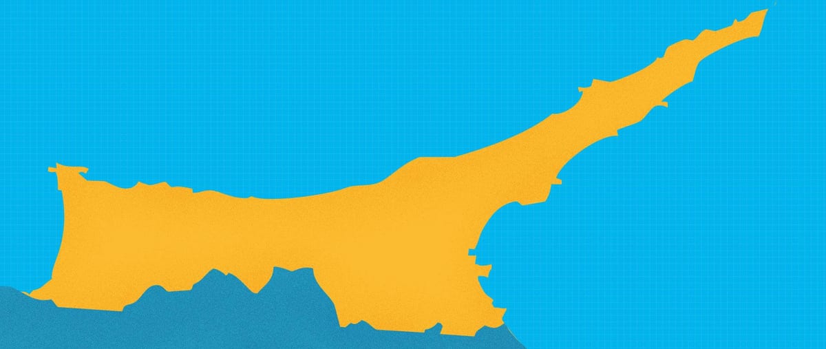 Карта на северен Кипар одморалишта