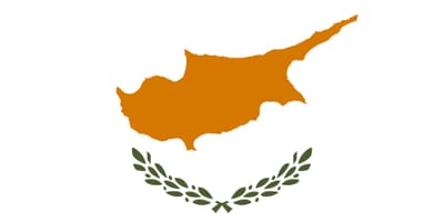 Карта на Кипар знаме