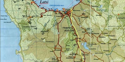 Карта на latchi Кипар